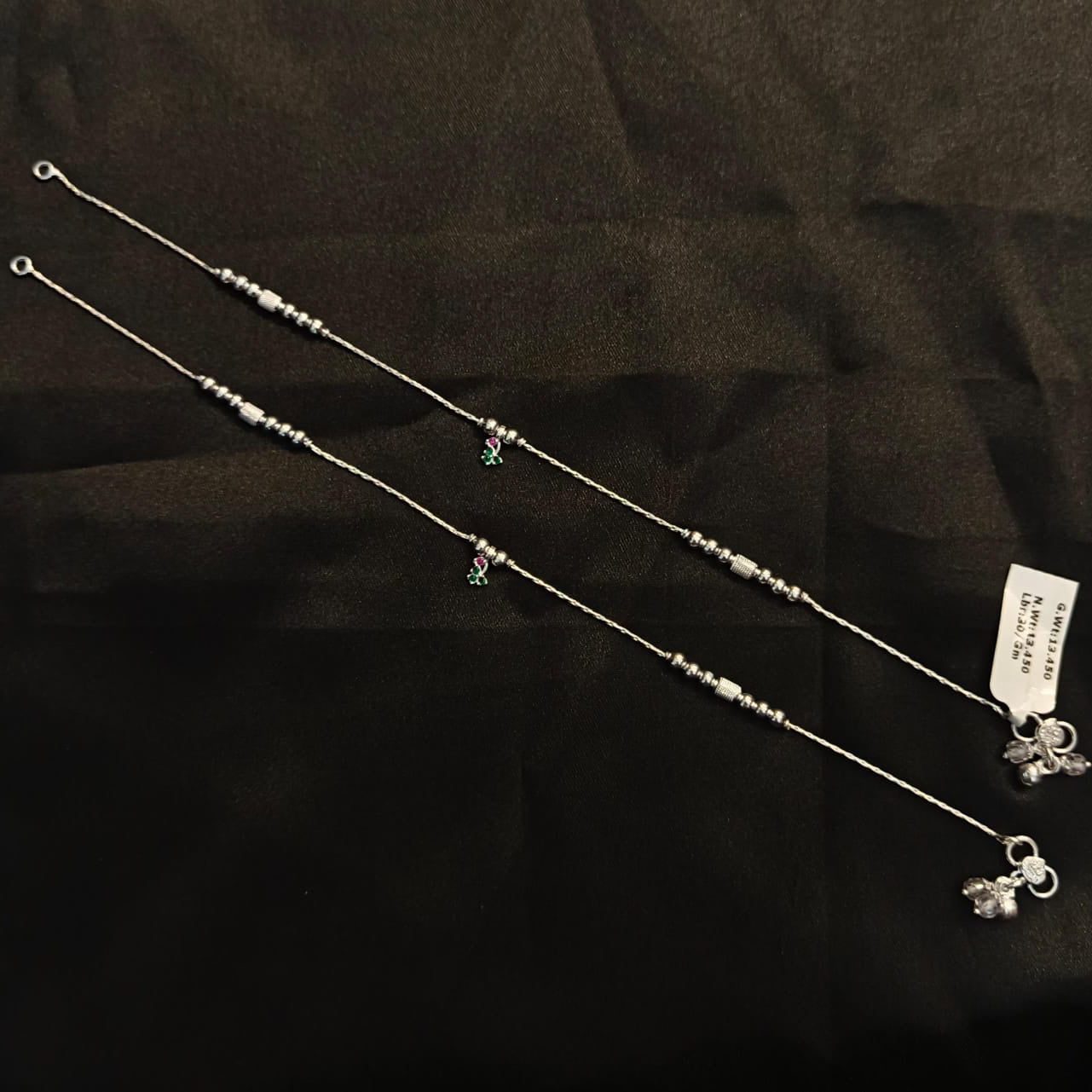 Emerald Charm Anklet
