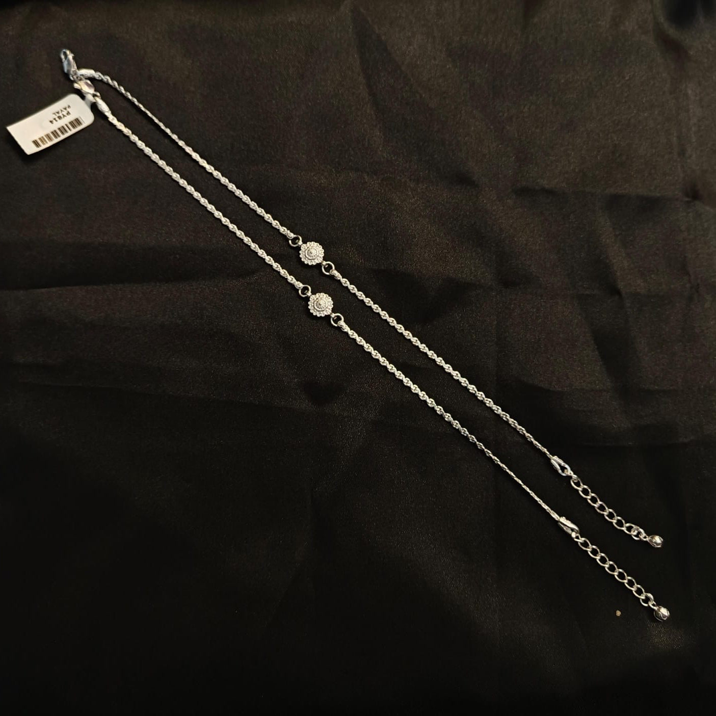 Floral Grace Anklet