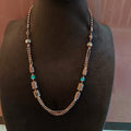 Turquoise Artisan Multi-Bead Necklace